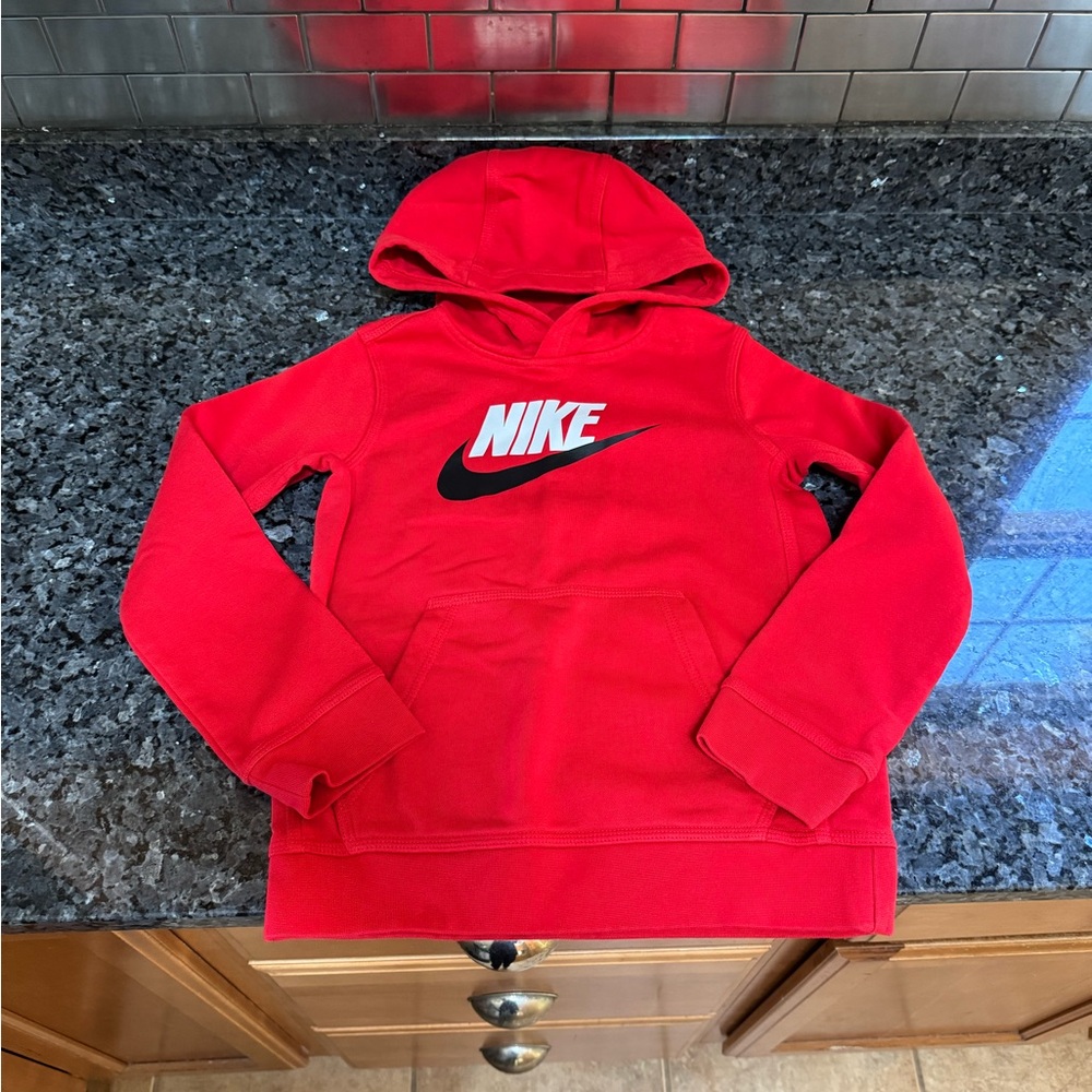 Nike Kids Bright Red Hoodie